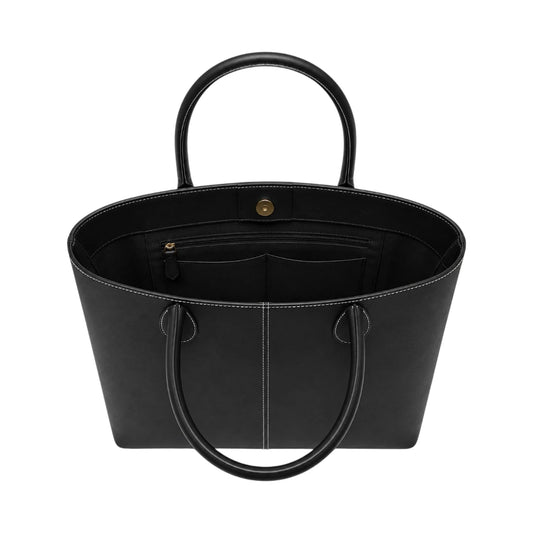 Laguna Handbag Classic Black Structured Tote bag for Women