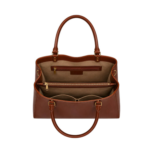 Laguna Handbag Heritage Brown Tote Bag for Women