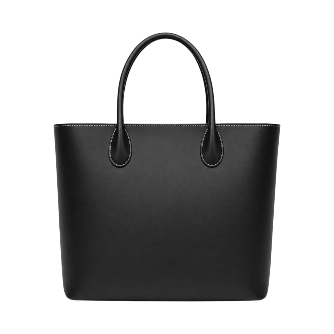 Laguna Handbag Classic Black Structured Tote bag for Women